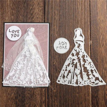 YaMinSanNiO Bride with Beauty Dress Metal Cutting Dies for Scrapbooking Card Making Decorative Embossing Crafts Die Cut New 2020
YaMinSanNiO Bride with Beauty Dress Metal Cutting Dies for Scrapbooking Card Making Decorative Embossing Crafts Die Cut New 2020
