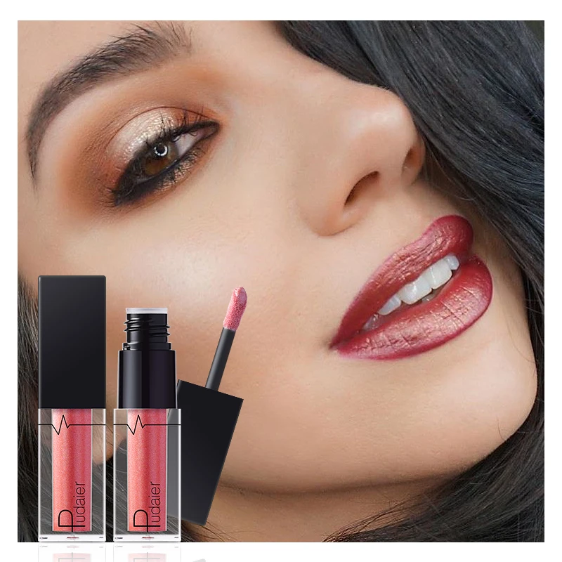 Pudaier 24 Colors Optional Full Lock Color Lip Gloss Lips Beauty Cosmetics Velvet Metallic Glitter Liquid Matte Lipgloss
Pudaier 24 Colors Optional Full Lock Color Lip Gloss Lips Beauty Cosmetics Velvet Metallic Glitter Liquid Matte Lipgloss