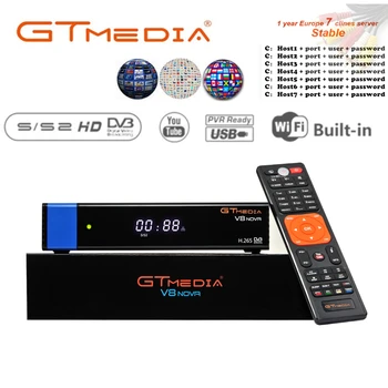 Nova DVB-S2 Ricevitore Satellitare + 1 Anno CCcam Clines per la Spagna Portogallo Europa 4 K Decoder Con EPG PK Freesat V8 Super
Nova DVB-S2 Ricevitore Satellitare + 1 Anno CCcam Clines per la Spagna Portogallo Europa 4 K Decoder Con EPG PK Freesat V8 Super