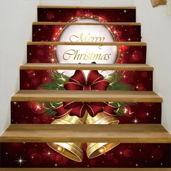 Christmas Stairway Decal Stickers Waterproof Removable Self Adhesive DIY Stairway Decals Christmas Decoration For Home
Christmas Stairway Decal Stickers Waterproof Removable Self Adhesive DIY Stairway Decals Christmas Decoration For Home