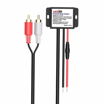 Car Bluetooth Wireless Receiver Adaptor Kit,RCA2 Car Music Receiver Adapter Stereo Converter Receiver Dongle 12V 
Car Bluetooth Wireless Receiver Adaptor Kit,RCA2 Car Music Receiver Adapter Stereo Converter Receiver Dongle 12V