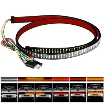 48-Inch 372LED Truck Tail Tailgate Light Bar 3Row Reverse Brake Turn Signal Lamp Car Tailgate Light Bar With Braking
48-Inch 372LED Truck Tail Tailgate Light Bar 3Row Reverse Brake Turn Signal Lamp Car Tailgate Light Bar With Braking