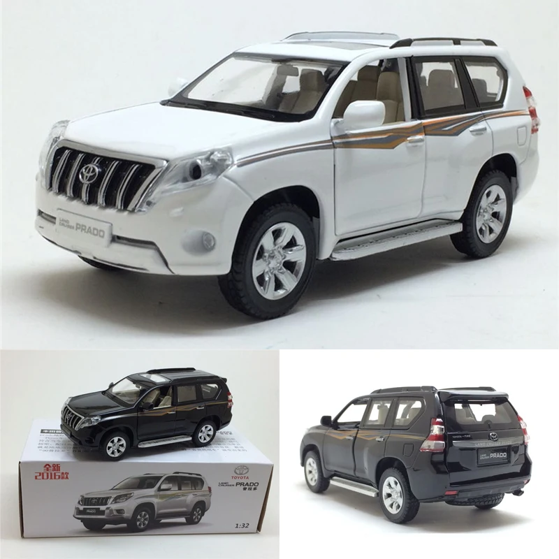 Toyota Prado 1:32 Badao Cool Luze литой под давлением внедорожник модель детского игрушечного