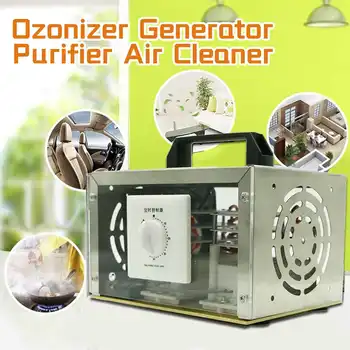 50g/h Ozone Generator Air Purifier Ozonizador Machine O3 Ozono Generator Deodorant Disinfection equipment Remove Formaldehyde
50g/h Ozone Generator Air Purifier Ozonizador Machine O3 Ozono Generator Deodorant Disinfection equipment Remove Formaldehyde