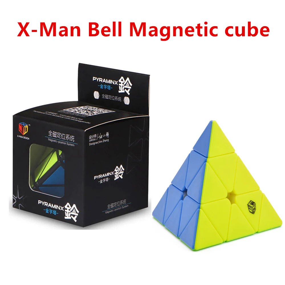 Qiyi 3x3x3 cube X-man Bell magnetic 3x3x3 Pyramid cube qiyi 3x3 speed Pyramid cube X-man magnetic Pyramid 3x3x3 puzzle cubo
Qiyi 3x3x3 cube X-man Bell magnetic 3x3x3 Pyramid cube qiyi 3x3 speed Pyramid cube X-man magnetic Pyramid 3x3x3 puzzle cubo