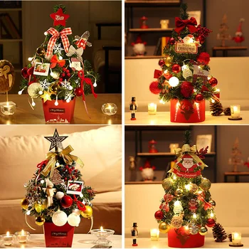 Tabletop Christmas Tree with Multicolored Lights Holly Berries Pine Cones Star Tree Topper & Ornaments for Best Holiday SMD66
Tabletop Christmas Tree with Multicolored Lights Holly Berries Pine Cones Star Tree Topper & Ornaments for Best Holiday SMD66