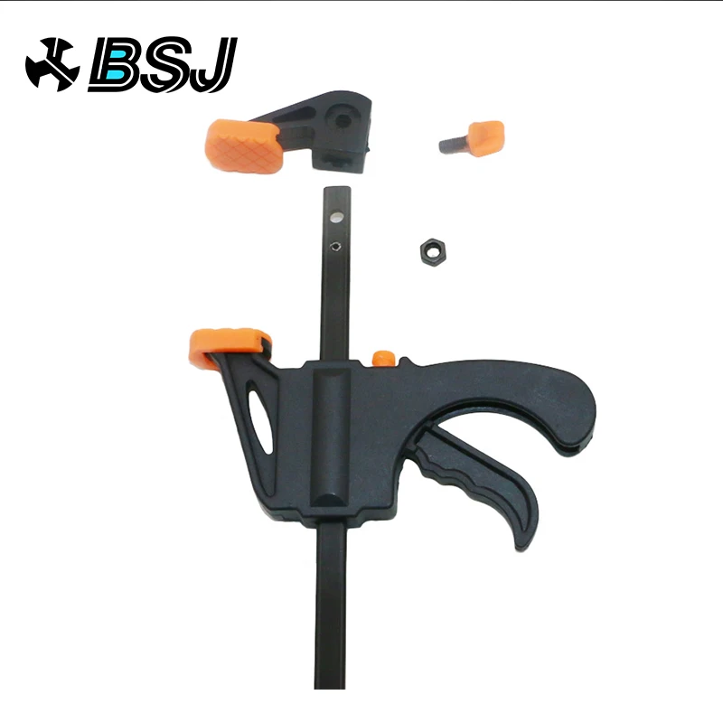 4" Inch F Woodworking Clamp Clamping Device Adjustable DIY Carpentry Gadgets quick Ratchet Release Speed Squeeze hand tools
4" Inch F Woodworking Clamp Clamping Device Adjustable DIY Carpentry Gadgets quick Ratchet Release Speed Squeeze hand tools