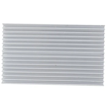 Silver Tone Aluminum Cooler Radiator Heat Sink Heatsink 100x60x10mm 
Silver Tone Aluminum Cooler Radiator Heat Sink Heatsink 100x60x10mm