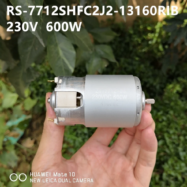 High voltage Power DC 220V 600W soybean milk machine motor RS-7712 DC motor Hand stirrer juicer motor 12V 18V 24V 48V
High voltage Power DC 220V 600W soybean milk machine motor RS-7712 DC motor Hand stirrer juicer motor 12V 18V 24V 48V