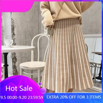 Mishow knitted skirts female 2018 Mid Calf Solid Mid Waist casual elastic ladies A Line skirt MX18D1868 
Mishow knitted skirts female 2018 Mid Calf Solid Mid Waist casual elastic ladies A Line skirt MX18D1868