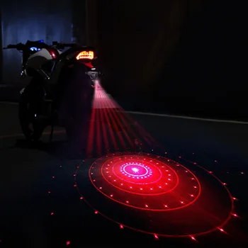 Motorcycle warning light Laser spotlight Rear end collision avoidance Warning lamp LED projection lamp Decorative lamp
Motorcycle warning light Laser spotlight Rear end collision avoidance Warning lamp LED projection lamp Decorative lamp