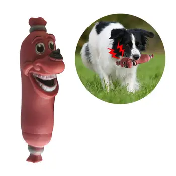 Creative Cartoon Pet Squeaky Toys Dog Chew Rubber Sausage Teeth Cleaning Tool
Creative Cartoon Pet Squeaky Toys Dog Chew Rubber Sausage Teeth Cleaning Tool
