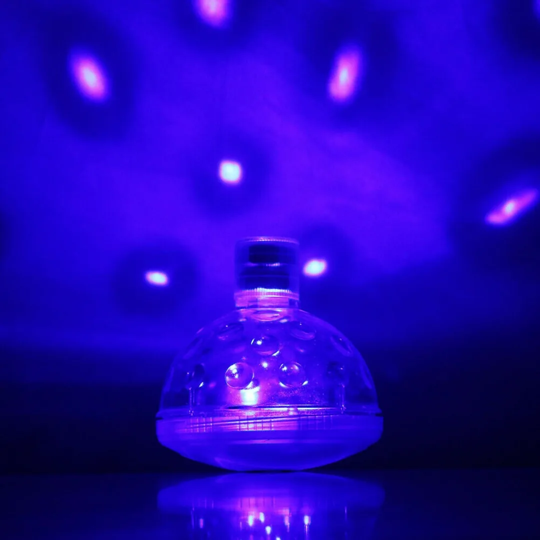 Generic Floating Underwater LED Disco Light Waterproof Swimming Pool