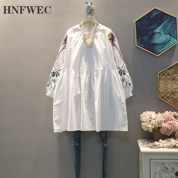 2020 Spring Autumn New Pattern Round Collar Long Sleeve Embroidery Patchwork Pullovers Casual Dress Women V439
2020 Spring Autumn New Pattern Round Collar Long Sleeve Embroidery Patchwork Pullovers Casual Dress Women V439