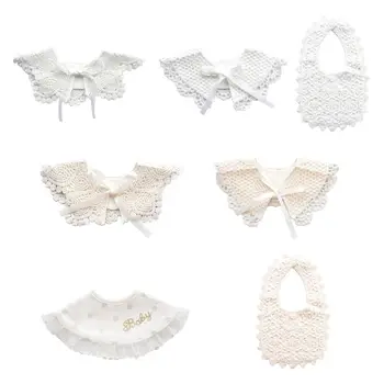 New Baby Bibs with Lace 360 Degree Rotatable Cotton Infant Fake Collar Scarf Saliva Towel Cute Kids Newborn Stuff Bib Gifts
New Baby Bibs with Lace 360 Degree Rotatable Cotton Infant Fake Collar Scarf Saliva Towel Cute Kids Newborn Stuff Bib Gifts