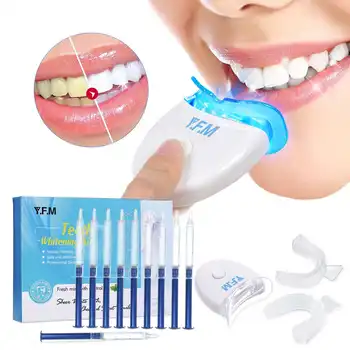 Dentist Mini LED Lamp Teeth Dental Whitening Instrument Set 44% Peroxide Bleaching System Oral Gel Kit Tooth Whitener Tools
Dentist Mini LED Lamp Teeth Dental Whitening Instrument Set 44% Peroxide Bleaching System Oral Gel Kit Tooth Whitener Tools