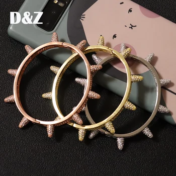 D&Z Ins Fashion Micro Paved CZ Stone Rivet Bracelet For Men Hip Hop Iced Out Bling Jewelry Hand Accessories
D&Z Ins Fashion Micro Paved CZ Stone Rivet Bracelet For Men Hip Hop Iced Out Bling Jewelry Hand Accessories