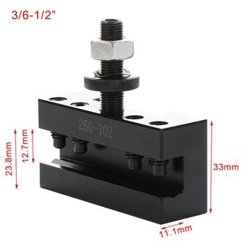 Turning Facing Tool Holder Metal 250-102 Quick Change Boring Metalworking Front-end Power Tools Accessories Equipment
Turning Facing Tool Holder Metal 250-102 Quick Change Boring Metalworking Front-end Power Tools Accessories Equipment