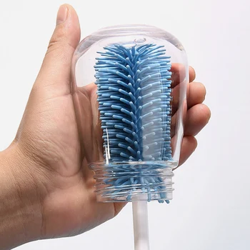 Silicone 360 Degree Pacifier Cleaning Brush Set Portable for Home Travel Bottle SER88 
Silicone 360 Degree Pacifier Cleaning Brush Set Portable for Home Travel Bottle SER88