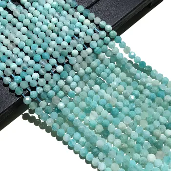 4mm Factory Price Natural Stone Beads Small Faceted Beads Amazonite Round Loose Beads for Jewelry Making DIY Bracelet Necklace
4mm Factory Price Natural Stone Beads Small Faceted Beads Amazonite Round Loose Beads for Jewelry Making DIY Bracelet Necklace
