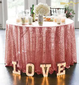 ShinyBeauty 132'' Round Tablecloth Pink Gold Sequin Table Cloth Table Cover For Wedding//Event/Party
ShinyBeauty 132'' Round Tablecloth Pink Gold Sequin Table Cloth Table Cover For Wedding//Event/Party