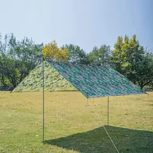 Protective Universal Awning Camping Tarp Super Light Moisture-proof Multi-function Practical Canopy Tarp for Camping
Protective Universal Awning Camping Tarp Super Light Moisture-proof Multi-function Practical Canopy Tarp for Camping
