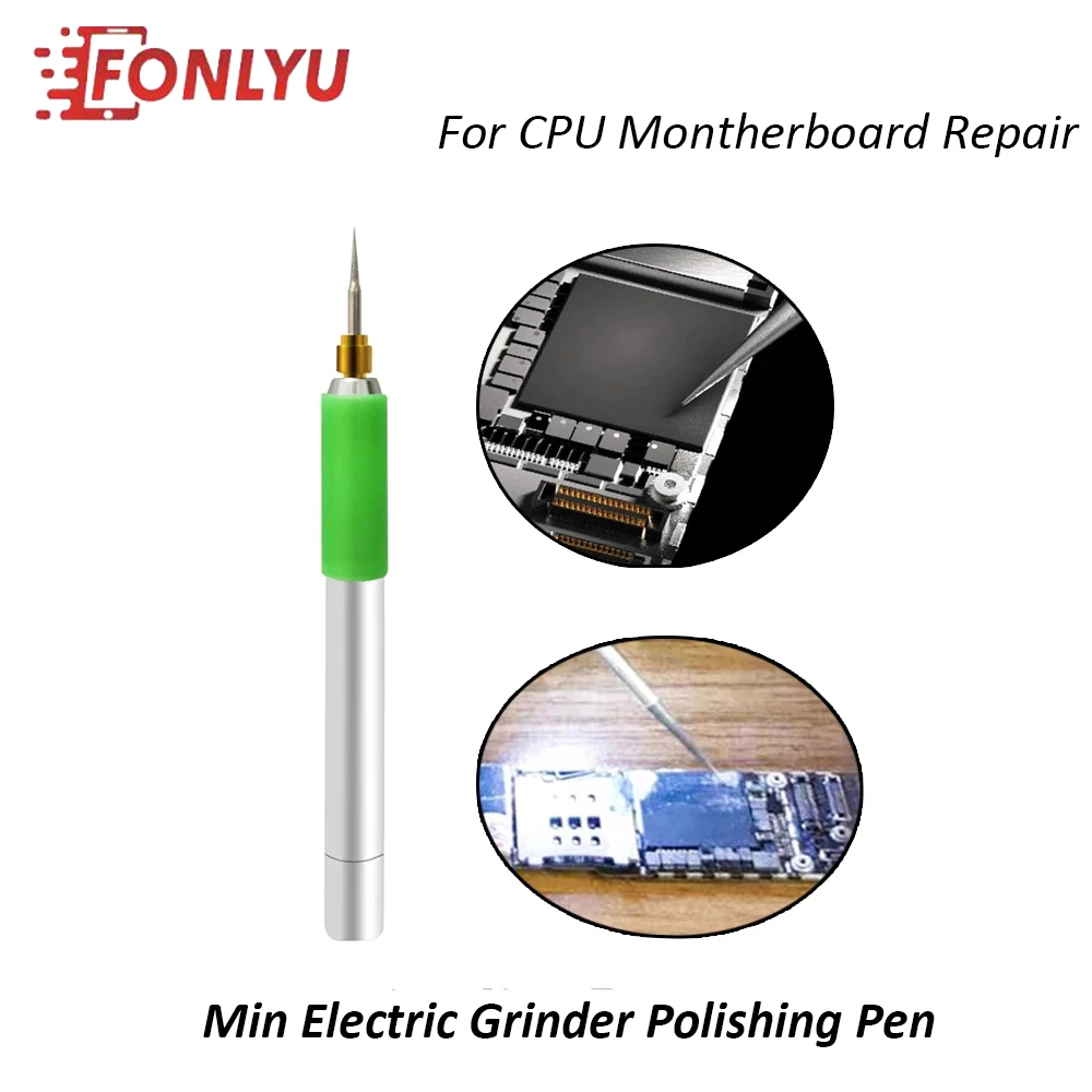 2Sets IC Chip Grinder Engraving Polishing Pen For Mobile Phone CPU Motherboard BGA Chip Surface Rust Glue Removal Repair
2Sets IC Chip Grinder Engraving Polishing Pen For Mobile Phone CPU Motherboard BGA Chip Surface Rust Glue Removal Repair