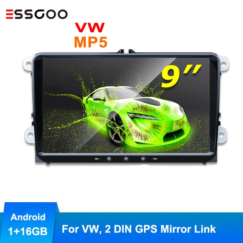 Essgoo Android 9'' Car Multimedia Player GPS Navigation 1 Din Autoradio 1din Stereo Video MP5 Car Radio For Volkswagen Universal
Essgoo Android 9'' Car Multimedia Player GPS Navigation 1 Din Autoradio 1din Stereo Video MP5 Car Radio For Volkswagen Universal