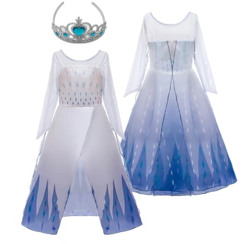 Fancy Elsa Dress Snow Queen Girls Dress Carnival Costume for Girls 2020 Summer Children Birthday Cosplay Gowns Vestidos Infantil
Fancy Elsa Dress Snow Queen Girls Dress Carnival Costume for Girls 2020 Summer Children Birthday Cosplay Gowns Vestidos Infantil