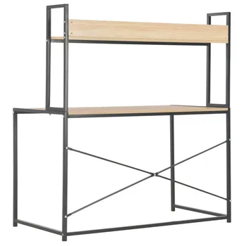 Office Desk With library Computer Desk Gaming Table Workstation with Storage Bookshelf for Home Office Chipboard 120 x60x138 cm
Office Desk With library Computer Desk Gaming Table Workstation with Storage Bookshelf for Home Office Chipboard 120 x60x138 cm