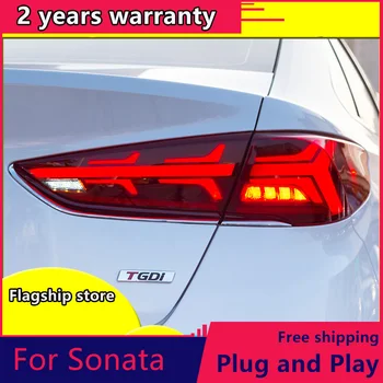 Carcasa de luces traseras de estilo de coche para Hyundai Sonata 9 2018 2019 luces traseras LED Sonata Taillght lámpara trasera
Carcasa de luces traseras de estilo de coche para Hyundai Sonata 9 2018 2019 luces traseras LED Sonata Taillght lámpara trasera