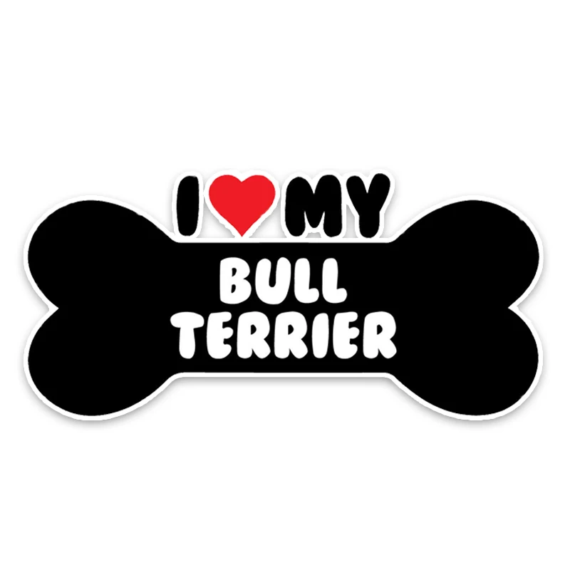 Reflective I Love My Bull Terrier Bone Car Sticker Cover Scratches Waterproof Windshield Bumper Window Car Accessories PVC15*7cm
Reflective I Love My Bull Terrier Bone Car Sticker Cover Scratches Waterproof Windshield Bumper Window Car Accessories PVC15*7cm