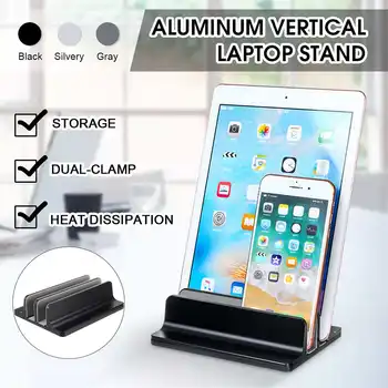 Aluminum Alloy Vertical Laptop Holder Space-saving Desktop Tablet Stand Holder For Laptop Notebook Tablet Smart Phone Macbook
Aluminum Alloy Vertical Laptop Holder Space-saving Desktop Tablet Stand Holder For Laptop Notebook Tablet Smart Phone Macbook