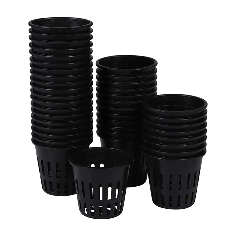50Pcs Planting Baskets Plastic Mesh Pot Plant Grow Cup for Garden Hydroponic Planting (Black)
50Pcs Planting Baskets Plastic Mesh Pot Plant Grow Cup for Garden Hydroponic Planting (Black)