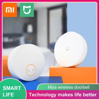 Xiaomi Mijia Linptech WIFI Self-power-generating Wireless Doorbell Work with Mijia APP Smart Control Memory Function AC
Xiaomi Mijia Linptech WIFI Self-power-generating Wireless Doorbell Work with Mijia APP Smart Control Memory Function AC