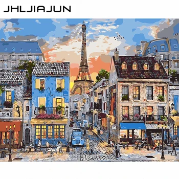 JHLJIAJUN Painting By Numbers City Landscape Kits Drawing Canvas Hand Painted Home Decor DIY Pictures By Numbers Street Scenery
JHLJIAJUN Painting By Numbers City Landscape Kits Drawing Canvas Hand Painted Home Decor DIY Pictures By Numbers Street Scenery