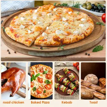 Pizza Stone Round Cordierite Pizza Pan Cooking Baking Stone for Microwave Oven Barbecue Home use
Pizza Stone Round Cordierite Pizza Pan Cooking Baking Stone for Microwave Oven Barbecue Home use