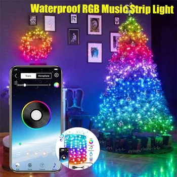 20m 200LED Christmas Tree Decoration Light LED String bluetooth App Remote Control LED String Lamp USB Waterproof Fairy Lights
20m 200LED Christmas Tree Decoration Light LED String bluetooth App Remote Control LED String Lamp USB Waterproof Fairy Lights