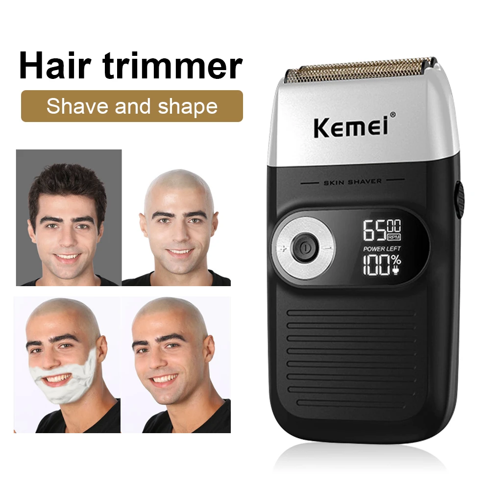 2020 Electric Shaver for Men Twin Blade Waterproof Reciprocating Cordless Razor USB Rechargeable Shaving Machine Barber Trimmer
2020 Electric Shaver for Men Twin Blade Waterproof Reciprocating Cordless Razor USB Rechargeable Shaving Machine Barber Trimmer