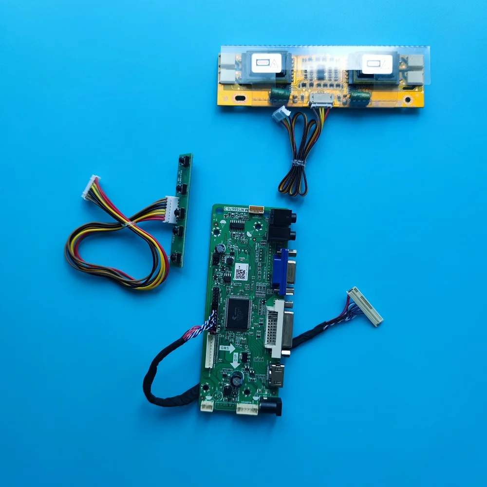 Комплект для контроллера LM190E08 плата 30pin 4 лампы совместимый с HDMI экран драйвера VGA