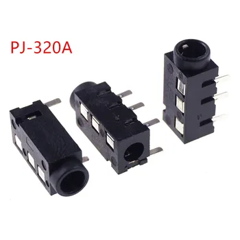 100pcs Phone Jack 3.5 mm 4 Pins 4 Poles Stereo Socket for earphone plug Right Angle through hole PCB Tip Ring Sleeve Microphone
100pcs Phone Jack 3.5 mm 4 Pins 4 Poles Stereo Socket for earphone plug Right Angle through hole PCB Tip Ring Sleeve Microphone