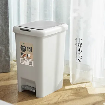 New Plastic Kitchen Waste Bin Multifunction Trash Bin Press Open Bathroom Garbage Can With Foot Pedal Storage Buckets With Lid 
New Plastic Kitchen Waste Bin Multifunction Trash Bin Press Open Bathroom Garbage Can With Foot Pedal Storage Buckets With Lid