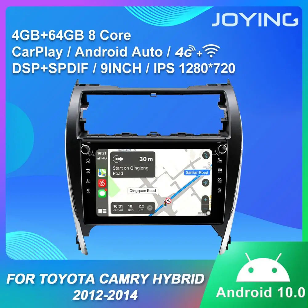 Android 10.0 head unit GPS Navigatior 1 din 4GB RAM+64GB ROM Car Radio for TOYOTA Camry Hybrid 2012 2013 2014 9inch IPS display
Android 10.0 head unit GPS Navigatior 1 din 4GB RAM+64GB ROM Car Radio for TOYOTA Camry Hybrid 2012 2013 2014 9inch IPS display