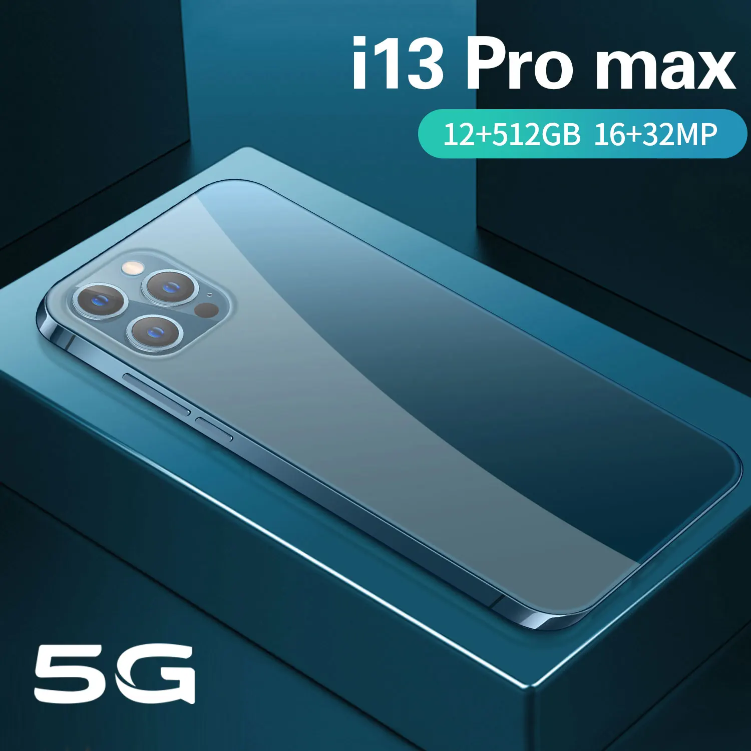 Фото Телефон I13 Pro Max с двумя SIM-картами экран 6 7 дюйма 5600 мАч 512 ГБ десятиядерный