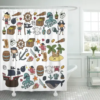 Children Playing Pirates Boys and Girls Kindergarten School Preschool Bathroom Curtain Waterproof Polyester Fabric 60 x 72 inche
Children Playing Pirates Boys and Girls Kindergarten School Preschool Bathroom Curtain Waterproof Polyester Fabric 60 x 72 inche
