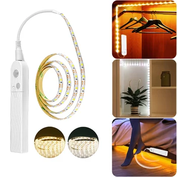 Smart LED Strip Lights PIR Motion Sensor Hallway 2 Modes DIY Makeup Lamp Battery Operated For Closet Drawer Wardrobe
Smart LED Strip Lights PIR Motion Sensor Hallway 2 Modes DIY Makeup Lamp Battery Operated For Closet Drawer Wardrobe