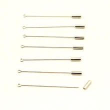 10pcs/lot Rhodium Color Copper Eye Pin Blank Brooch 53MM Hat Pins with Stopper for DIY Safety Brooch Jewelry Making
10pcs/lot Rhodium Color Copper Eye Pin Blank Brooch 53MM Hat Pins with Stopper for DIY Safety Brooch Jewelry Making