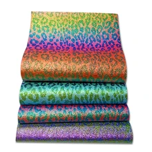 Color Changing Bronzing Leopard Printed Vinyl Faux Leather Fabric Sheet for Making Shoe/Bag/Craft/Earring/Garment
Color Changing Bronzing Leopard Printed Vinyl Faux Leather Fabric Sheet for Making Shoe/Bag/Craft/Earring/Garment