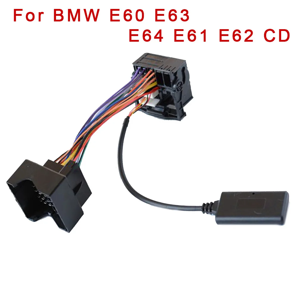 1 X Bluetooth Audio AUX Cable Fit For BMW E61 E62 Model 12-pin Interface Big Plug Bluetooth 5.0 Version JieRui-BT 5908 AUX Cable
1 X Bluetooth Audio AUX Cable Fit For BMW E61 E62 Model 12-pin Interface Big Plug Bluetooth 5.0 Version JieRui-BT 5908 AUX Cable