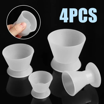 4pcs/Set Dental Lab Non-Stick Flexible Mixing Cup Silicone Dappen Dish Mixing Bowl Dentist Medical Rubber Equipment
4pcs/Set Dental Lab Non-Stick Flexible Mixing Cup Silicone Dappen Dish Mixing Bowl Dentist Medical Rubber Equipment